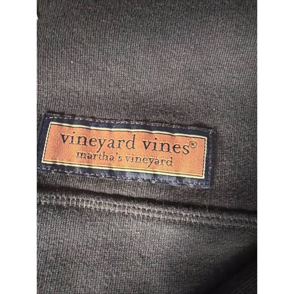 Vineyard Vines Collegiate Shep Shirt 1/4 Zip Pullover 4XLB NWT *125 Navy - Picture 3 of 9